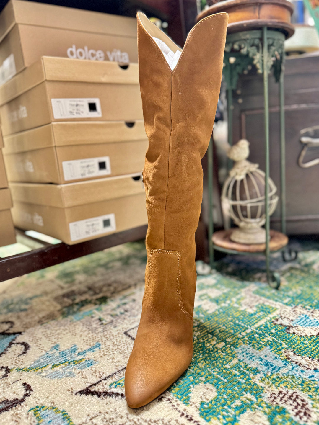 Nedi Nubuck Suede Boot by Dolce Vita