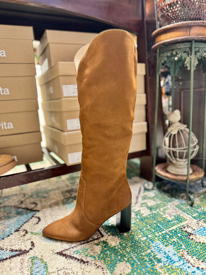 Nedi Nubuck Suede Boot by Dolce Vita