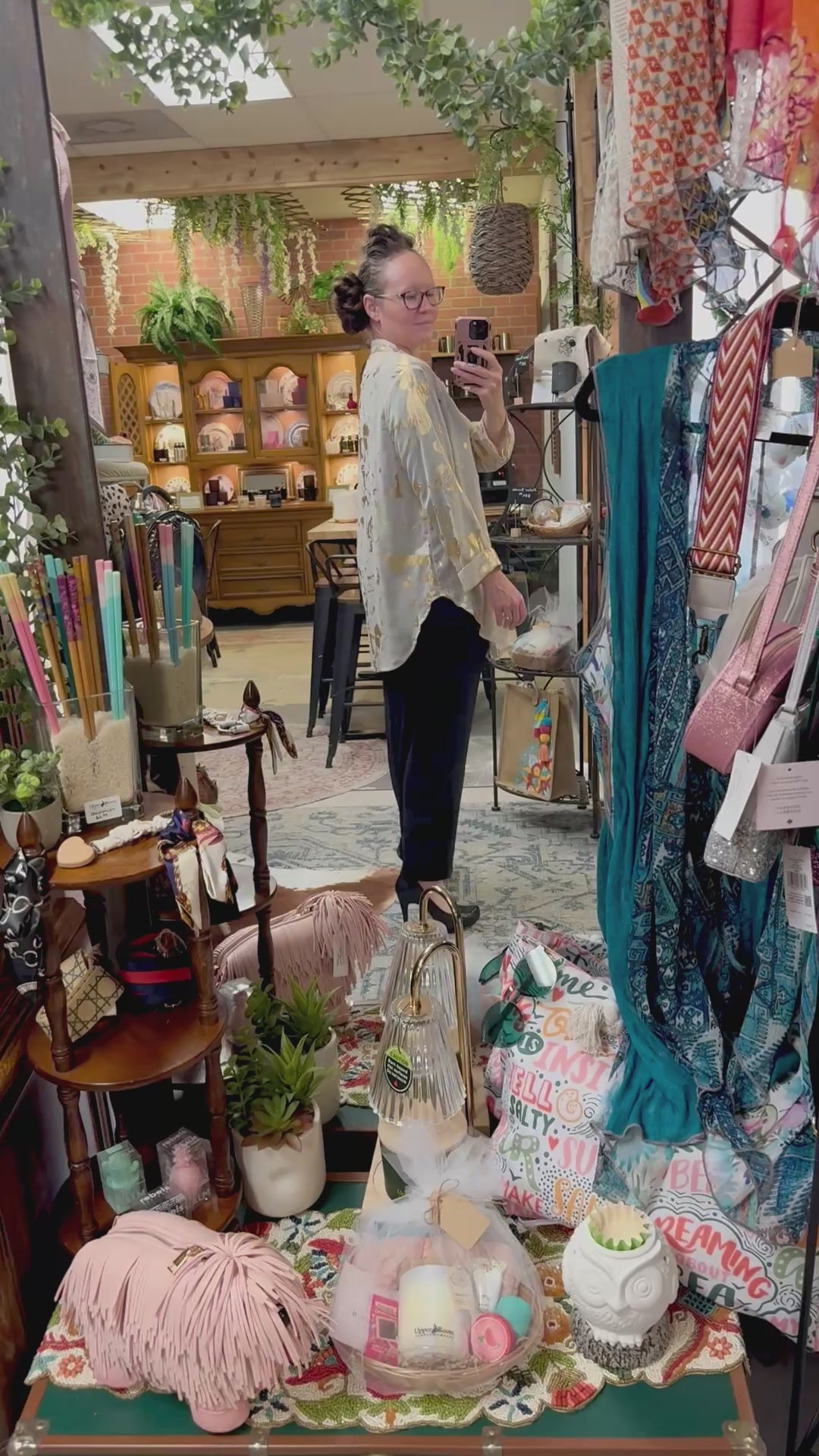 Golden Glimmer Blouse