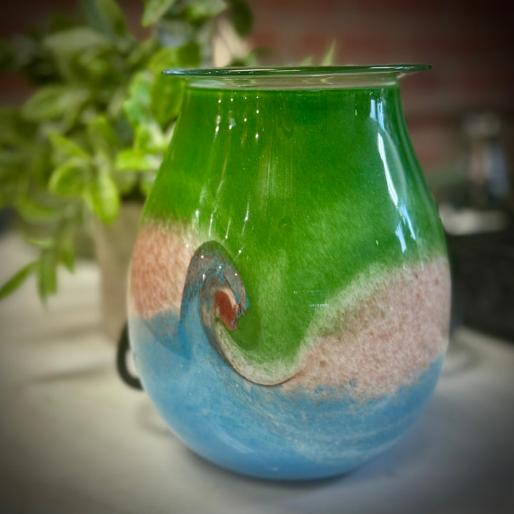 Electric Wax Melter: Painted Glass