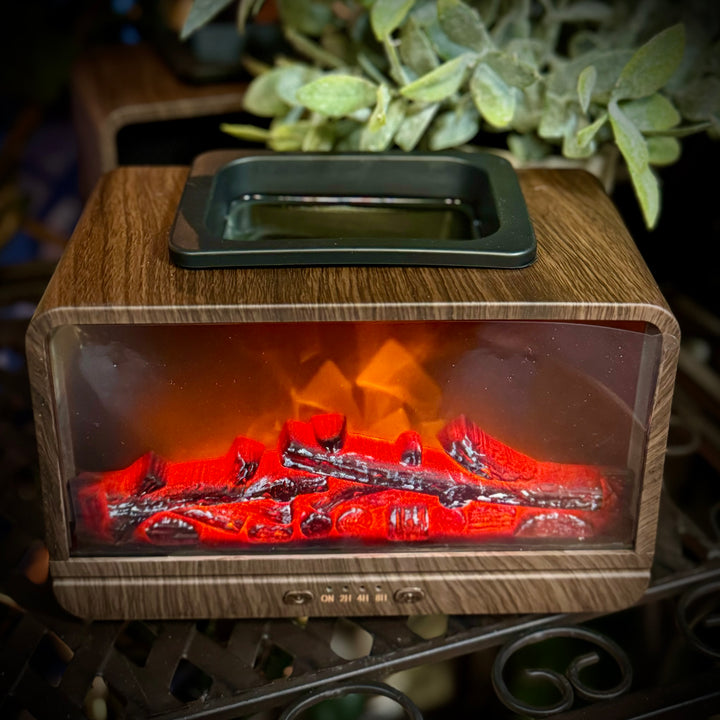Electric Wax Melter: Miniature Fireplace