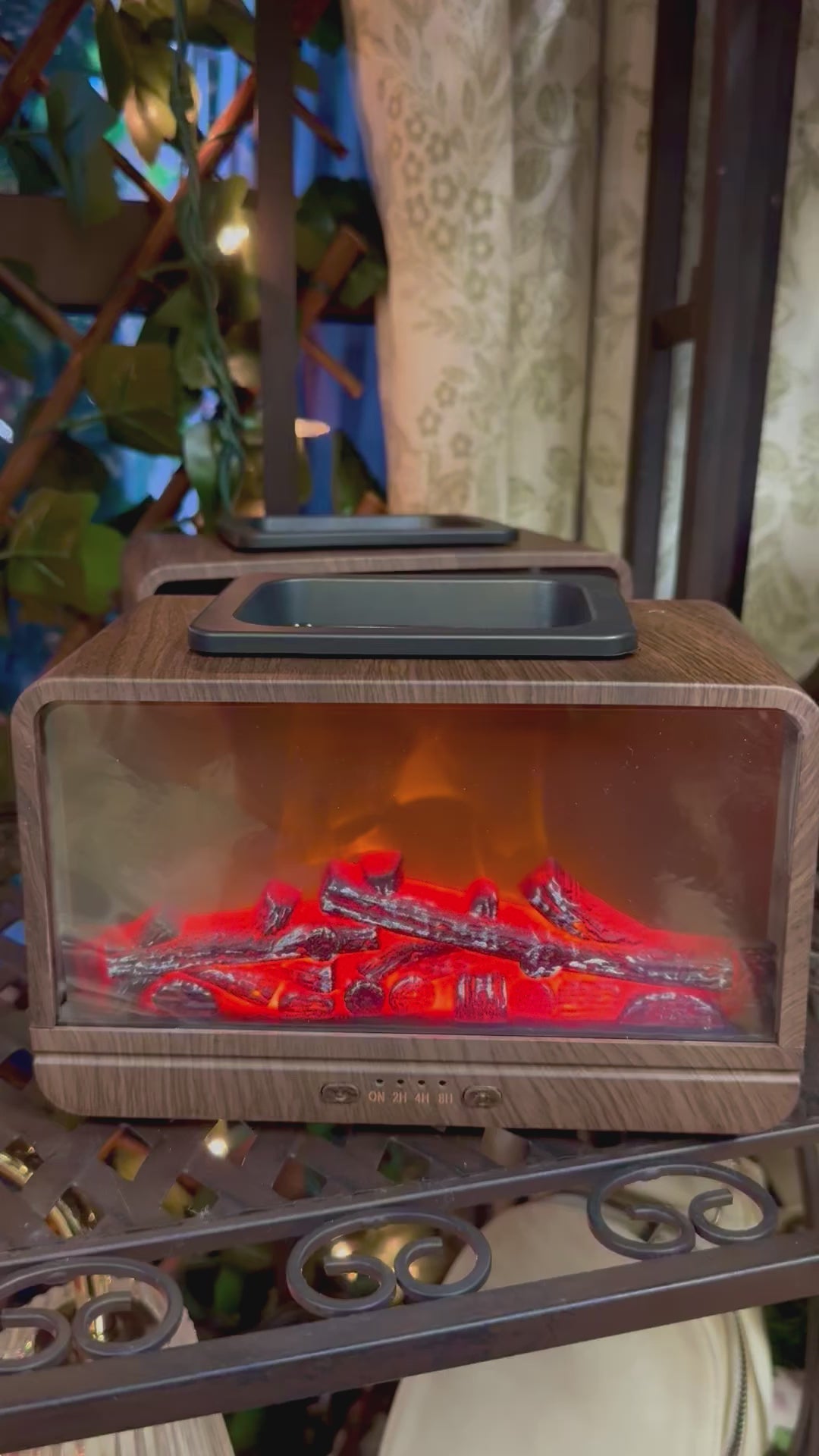 Electric Wax Melter: Miniature Fireplace