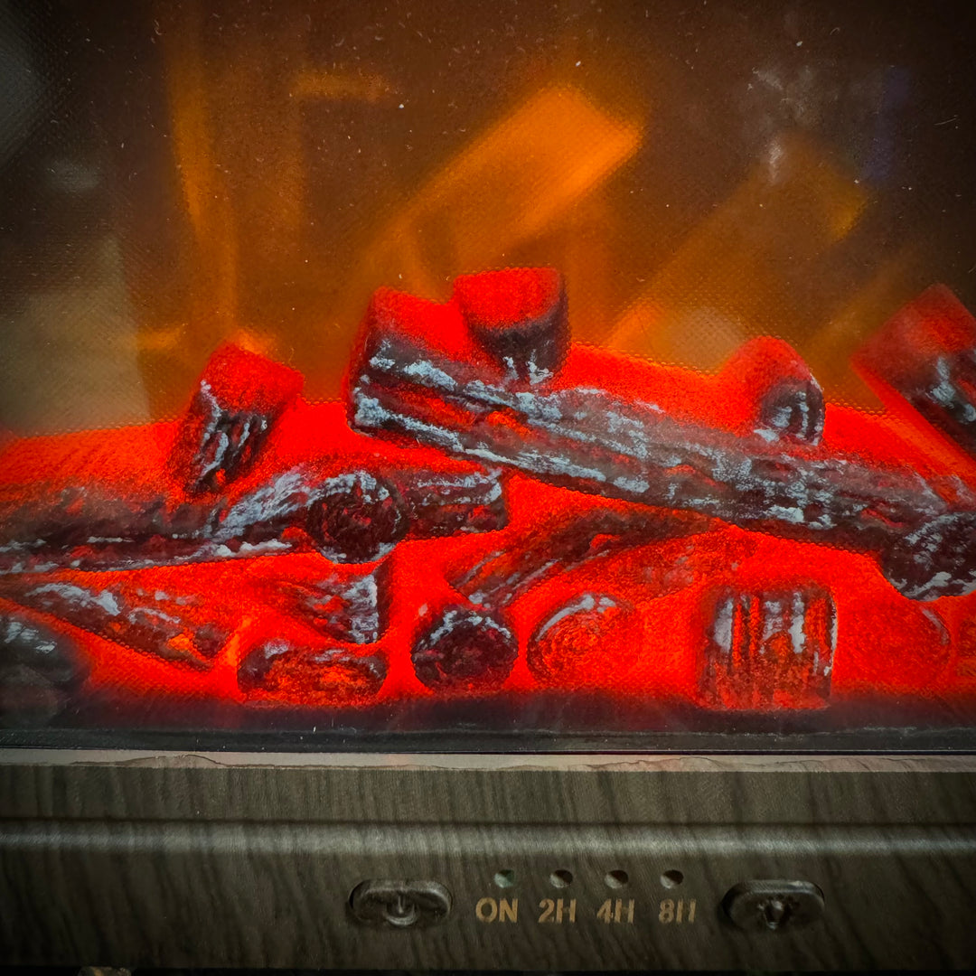 Electric Wax Melter: Miniature Fireplace