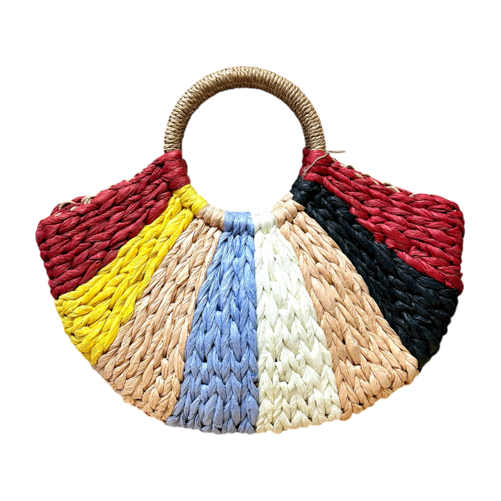 Sunbeam Straw Purse