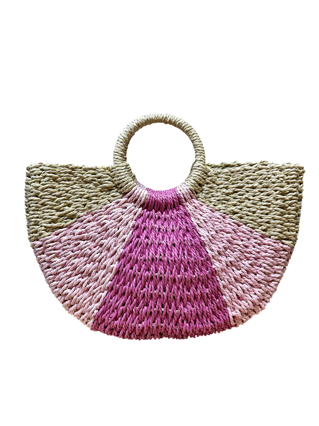 Sunbeam Straw Purse