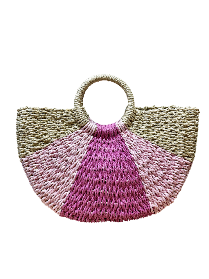 Sunbeam Straw Purse